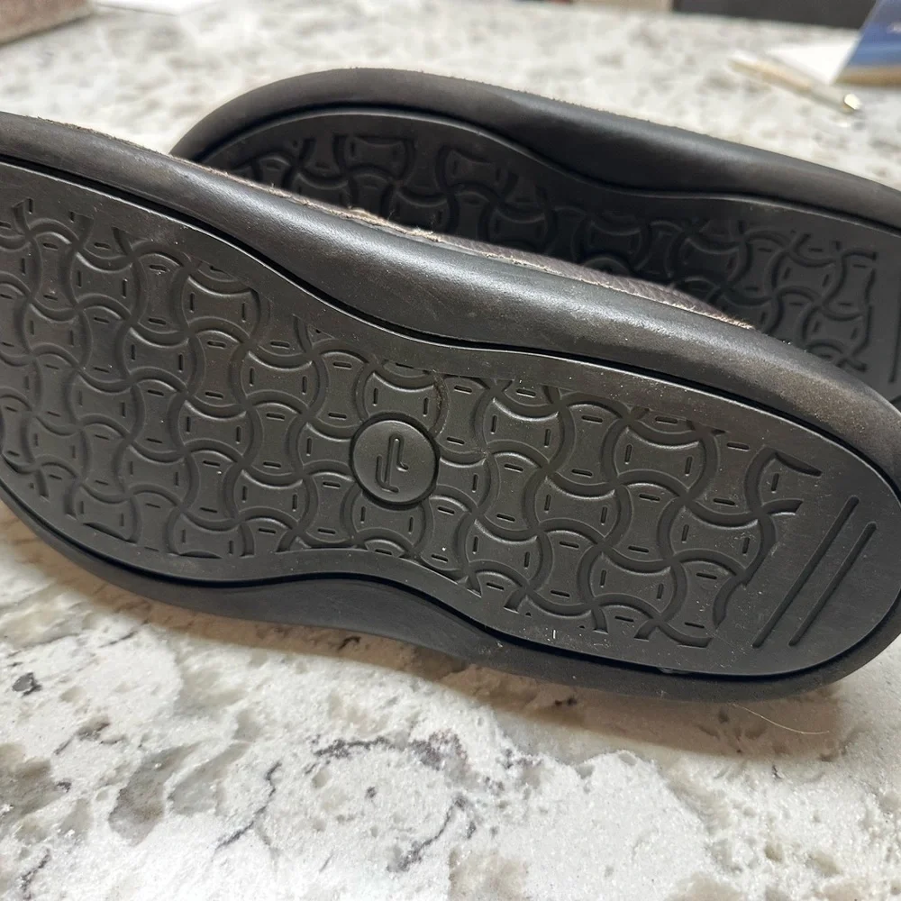 Men's footprints Birkenstock Brown Leather Shoes - Picture 9 of 9